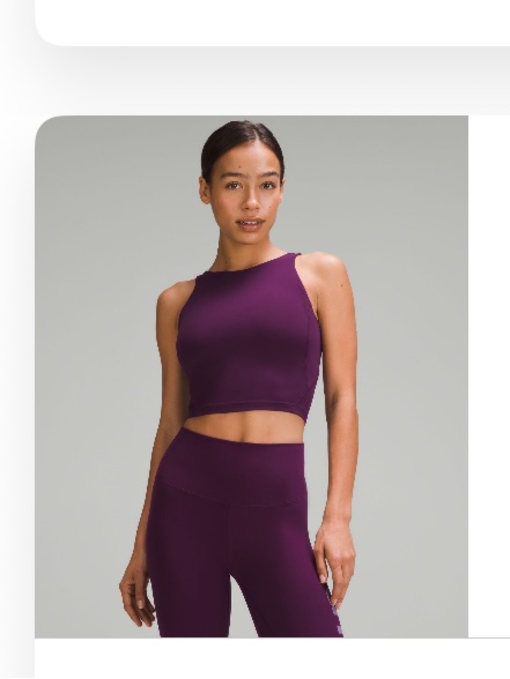 Lululemon align high neck tank